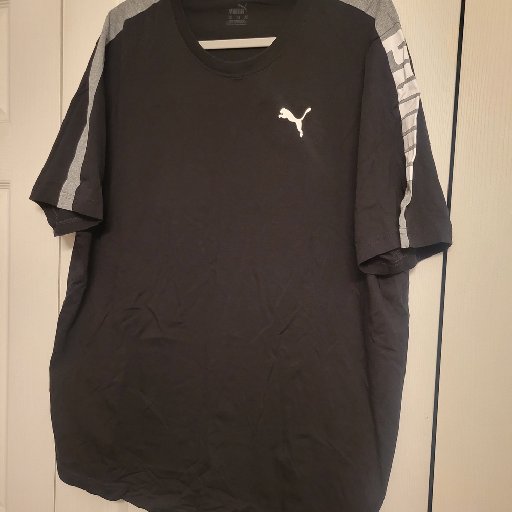 Puma Men's Black T-Shirt